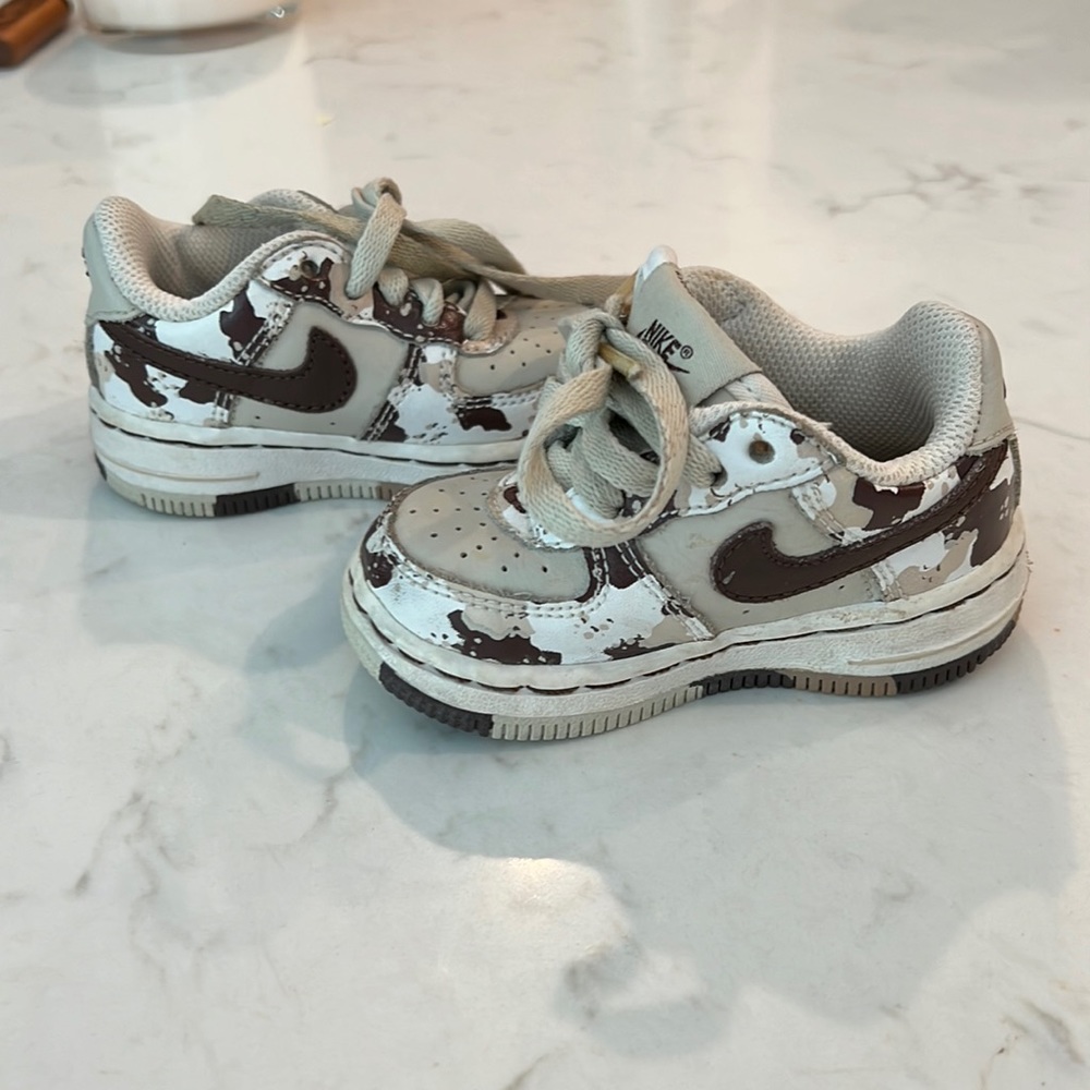 Baby Nike Air Force 1 birch camo
